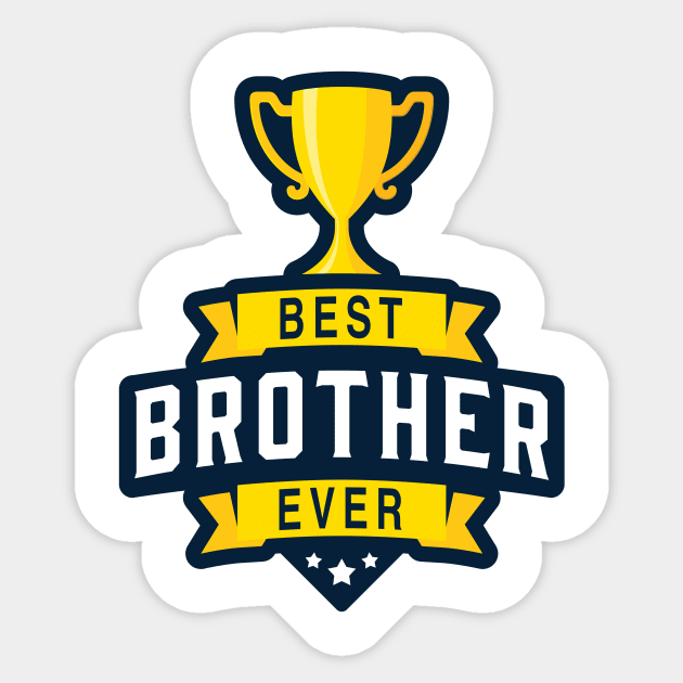 Best Brother Ever! Sticker by ExtraExtra